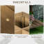 Andelo Wood Elevated Planter