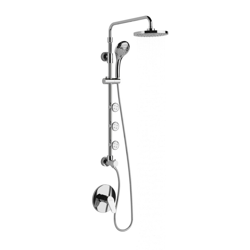 Système de douche Lanikai, Chrome