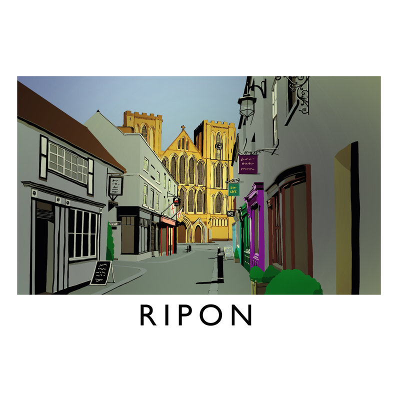 'Ripon' by Richard O'Neil - Print, No Frame, 30 cm H x 40 cm W x 1 cm D