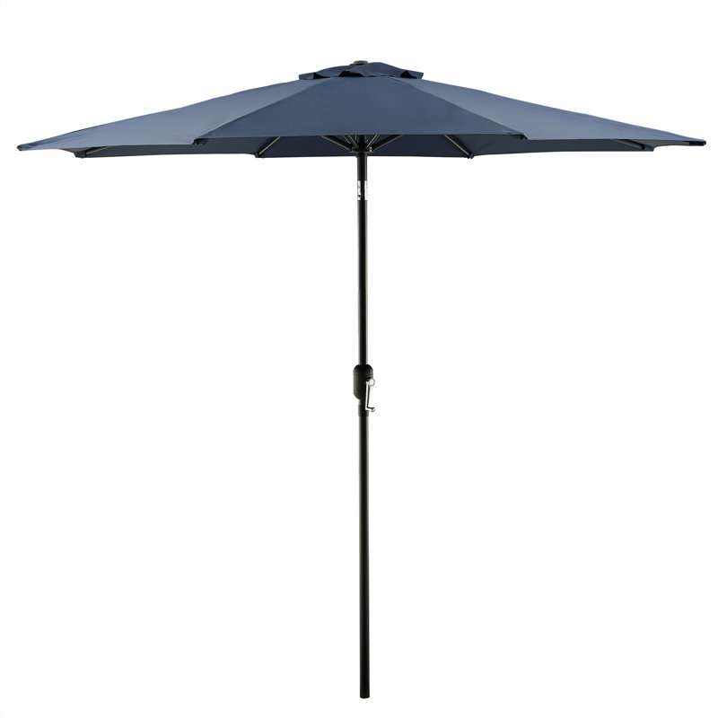 Parasol de marché 9 pi Hapeville, Bleu marine