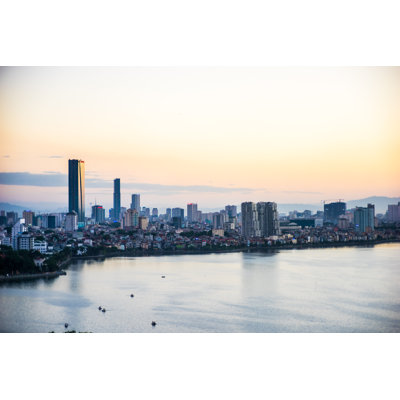 Hanoi Cityscape - Wrapped Canvas Print