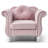 Farney Velvet Swivel Armchair-1524515537