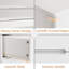 Commode 8 tiroirs pour chambre à coucher Lau-1591152400