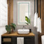 Miroir de salle de bain sans cadre à DEL avec lumières, miroir de salle de bain mural avec anti-buée, multifonction, 3 lumières à intensité variable, fonction de mémoire-898602265-898602270