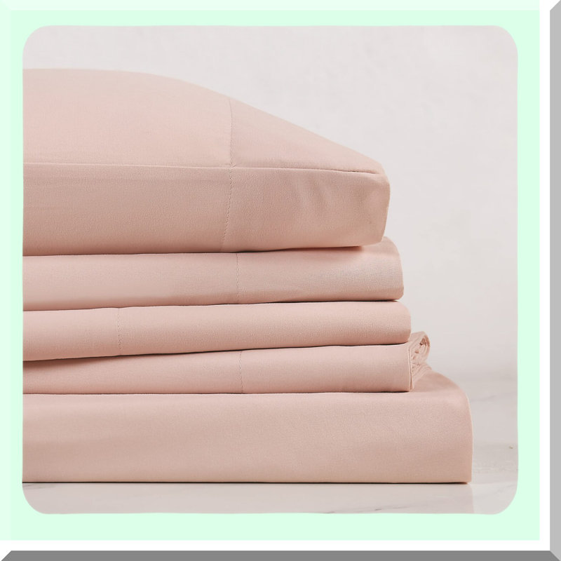 Luxury Bedding Set - Soft Microfiber Sheets with Deep Pockets - Hypoallergenic and Wrinkle Resistant - 3 Piece Set for Beds
