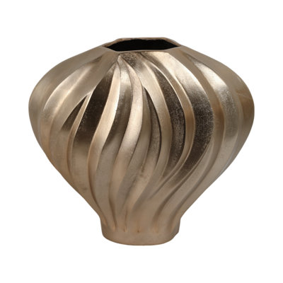Racine Handmade Aluminum Table Vase