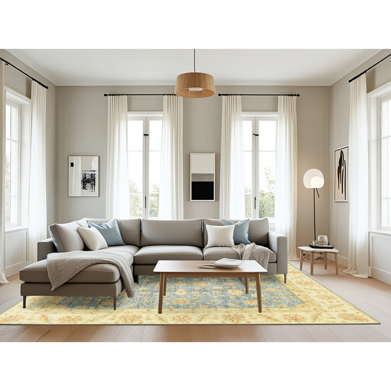 Abstract Indoor Rug, Rectangle 8' x 12'
