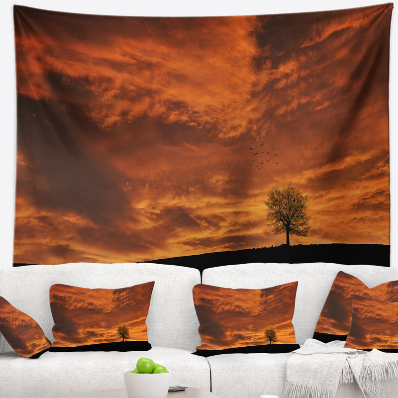 Polyester Tapestry, 78" H x 92" W