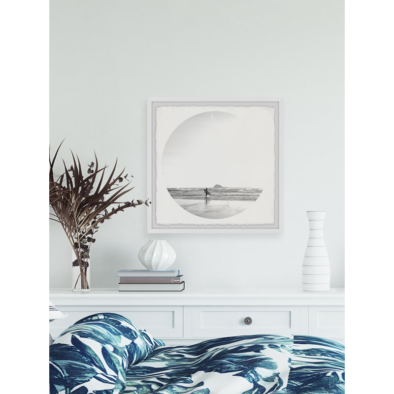 Walk Into The Ocean by Marmont Hill - Single Picture Frame Painting, 61cm H x 61cm W