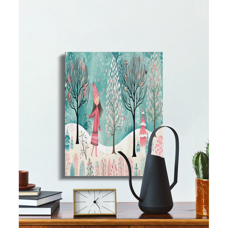 Frakes 1 Piece Wrapped Canvas Wall Art Set, 20x30