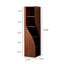 Armoire de coin 62,99 po H Wave