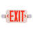 VEVOR Thermoplastic LED Double Sided Emergency Exit Combo Sign