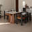 Retro simple style rectangular dining table-111096182