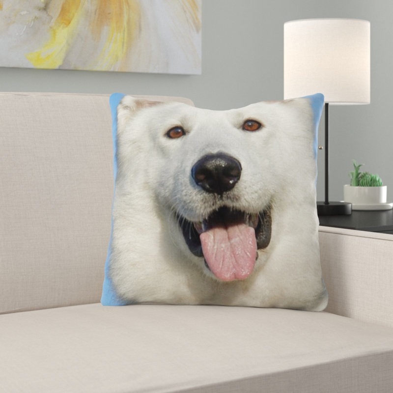 Coussin décoratif chien swiss berger