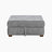 Odesser 115" W 3-Piece Chenille Sleeper Sectional-1065647967-1065647964