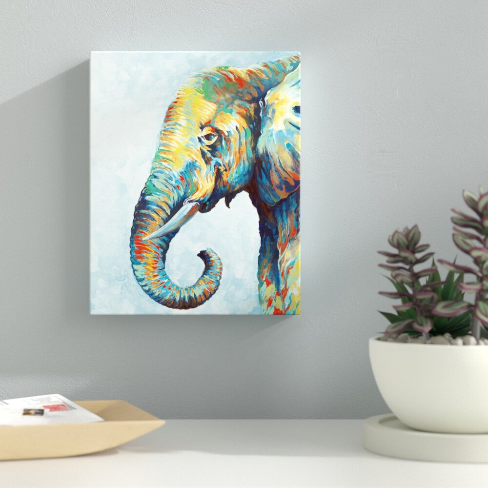 elephant acrylic color