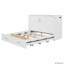 Lit escamotable Murphy avec tiroir et ensemble de prises et ports USB, structure de poulie
