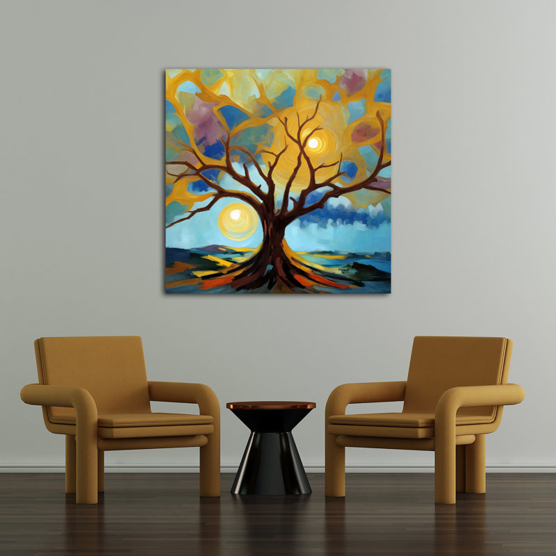 Tree Of Light, 24" H x 24" W