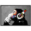 Pop Urban Street "Banksy Thinge Monkey With Head écouters-97558845-97558846-119460988