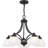Annete 5 - Light Steel Dimmable Chandelier-22741709