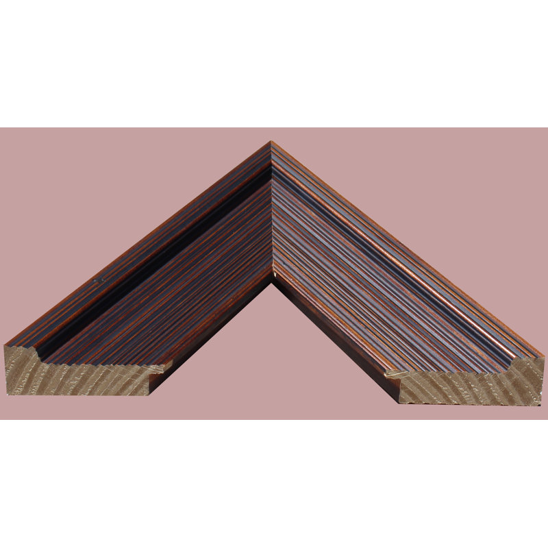 Miroir décoratif d'Ukiah, H 35,75 po x l 29,75 po, Brun