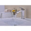 Robinet de lavabo de salle de bain à poignée simple avec bonde escamotable Waterfall-125428148