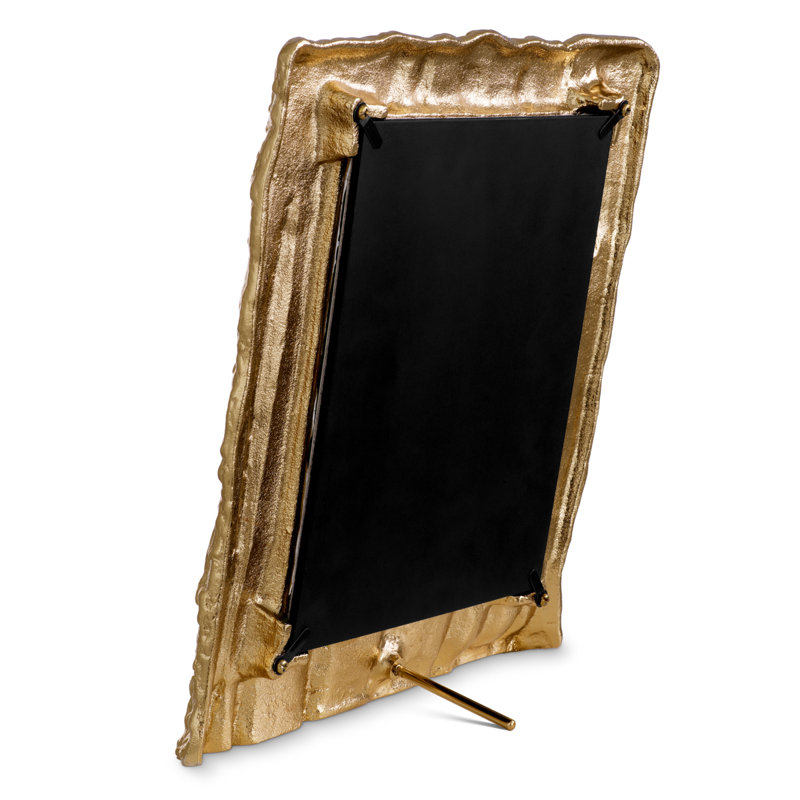 Picture Frame Cotati L Gold Finish, 8" W x 10" H