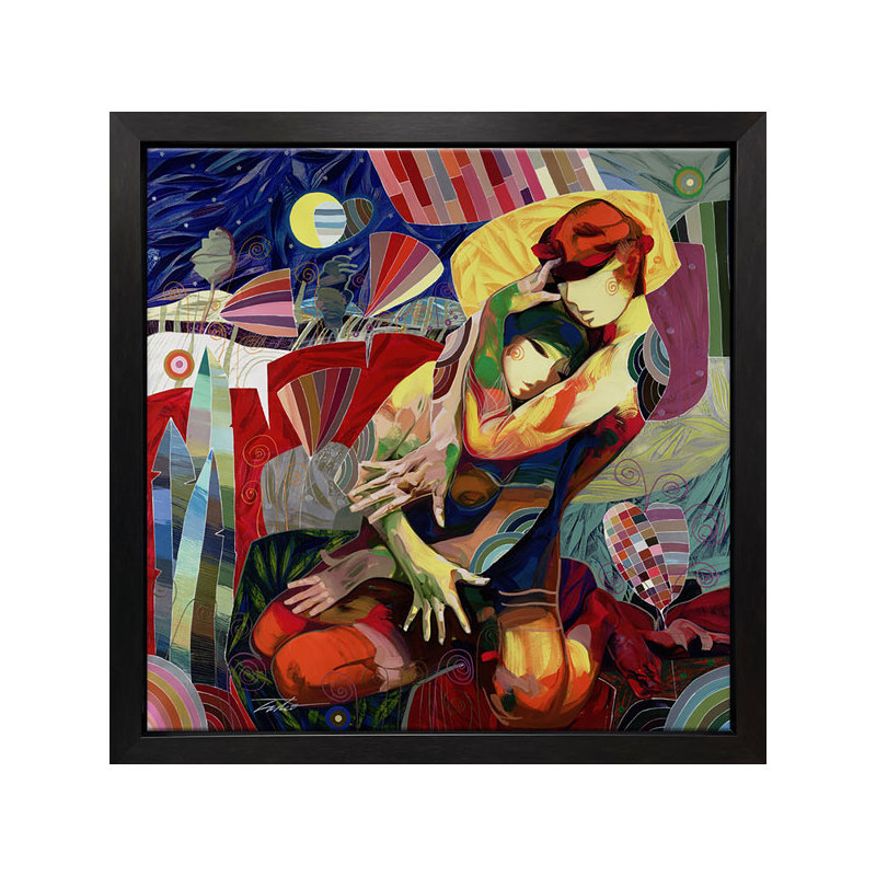Conselo De Amore by Tadeo Zavaleta - Single Picture Frame Painting on Canvas