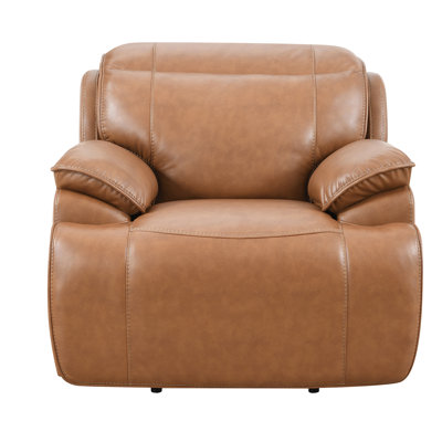 Manhattan, 43" Wide Dual Power Faux Leather, Water Resistant Chair