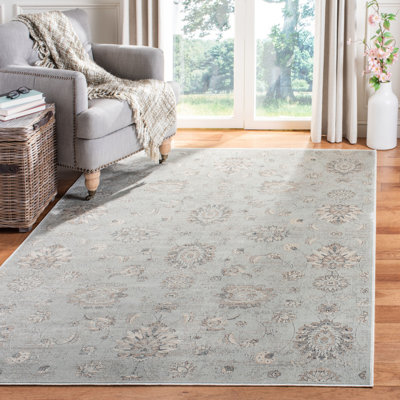 Huck Performance Floral Rug