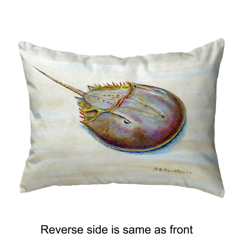  Coussin lombaire intérieur / extérieur Horseshoe Crab