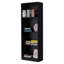 Ensemble de bibliothèque 2 pièces Dupree, 49 po de largeur avec 9 tablettes, noir salon