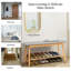 55% Cotton, And 45% Polyester Upholstered Bench