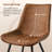 Bakhyt 18'' H Faux Leather Upholstered Side Chair-600244563