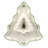 Spode Christmas Tree Tree Chip & Dip 13"