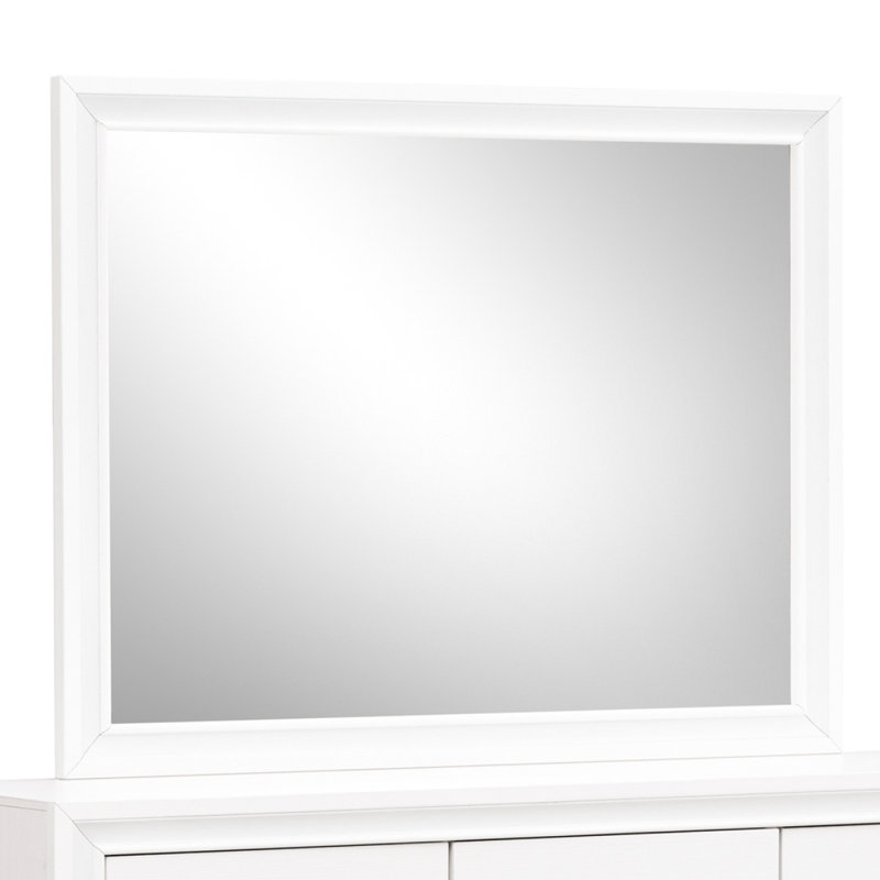 Miroir Madrid G02390-M, Blanc