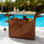 Chariot pour îlot de cuisine extérieur avec armoire de rangement en acier inoxydable et roues pour patio-226839234