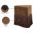 Keyia Velvet Ottoman / Stool-840412619