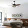 52" Rivenburg 5 - Blade Smart Ceiling Fan With Dimmable LED Lights, APP/Remote with Alexa and Google Assistant