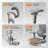 Ergonomic Office Chair with Adjustable Seat Depth, Dynamic Lumbar Support, and Footrest-1685237442