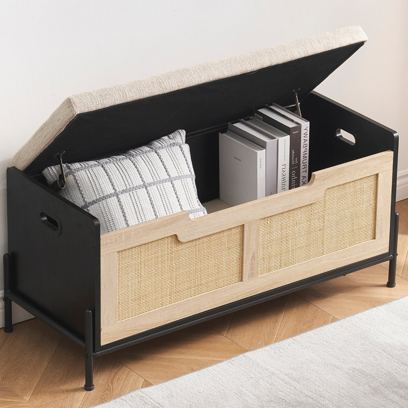 Storage Bench, 47 cm H x 96 cm L x 46 cm D