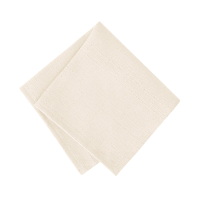 Avo 100% Cotton Square Napkin, Ivory