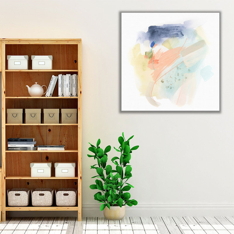 Ice Star I - reproduction d'art sur toile, H 12 po x l 12 po