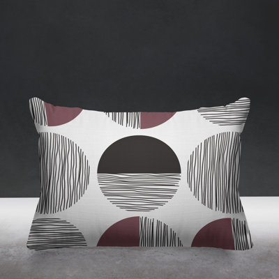 Dubo Minimalist Indoor/Outdoor Throw Pillow