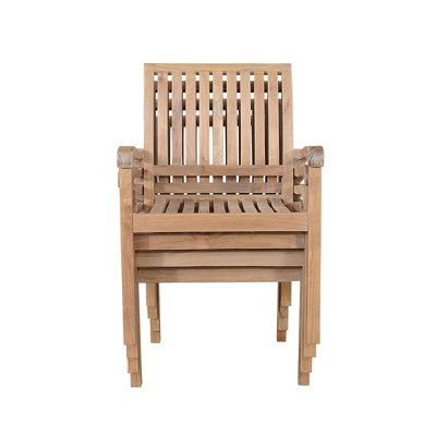 Aspen Outdoor Teak Dining Armchair