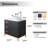  Modern Free-Standing Single Bathroom Vanity Set-947801548