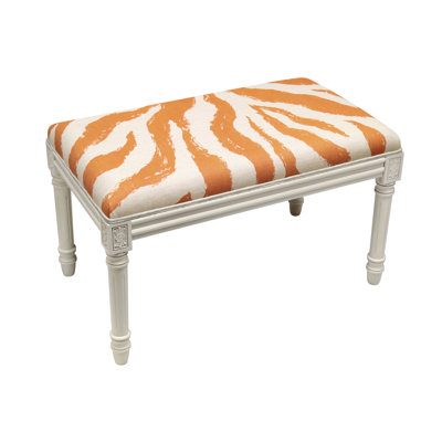Josephville Linen Blend Upholstered Bench