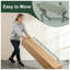 Canapé modulaire en L capitonné avec repose-pieds mobile L 119 po x P 35 po x H 28 po Evergreen-1838313664-1838313667