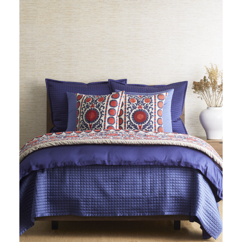 The Met x Ann Gish Suzani Throw Pillow