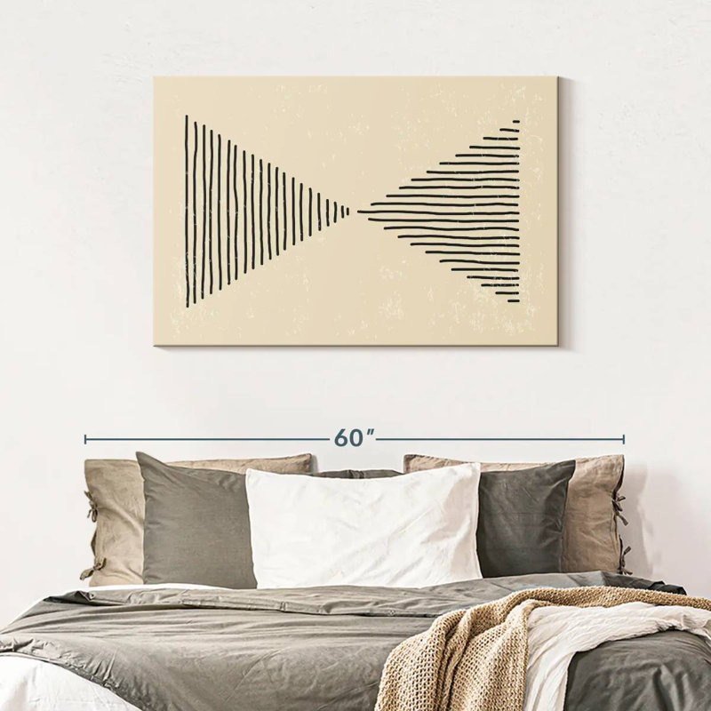 Avery Triangle Abstract, 30" H x 45" W